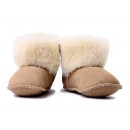 EMU batukai su merinosų avikailiu BabyBootie Metallic Sand